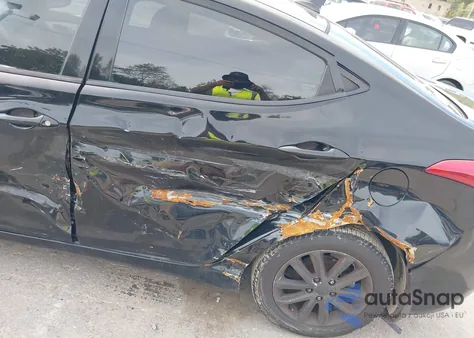 2013 Hyundai Elantra Gls из США, поврежденный, VIN KMHDH4AE0DU755106